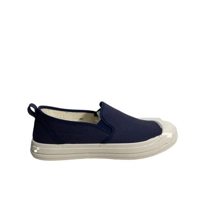 Pataugas Baskets Homme - PATAUGAS - Etche So/T H2I - Textile - Lacets - Marine