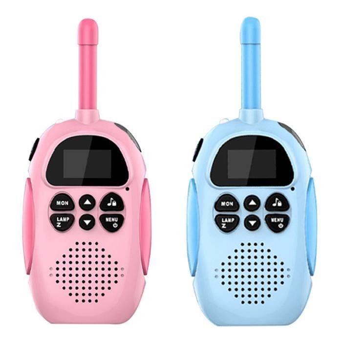 Talkie Walkie Enfant PIMPIMSKY Jouet Rechargeable 22 Canaux 3km Cadeau