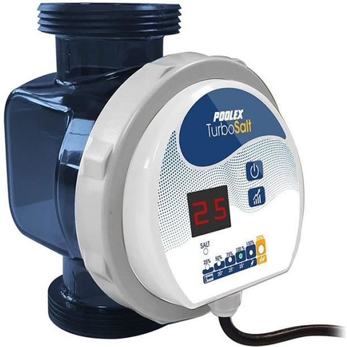 Électrolyseur au sel Poolex Turbo Salt - Modèle 200 pour