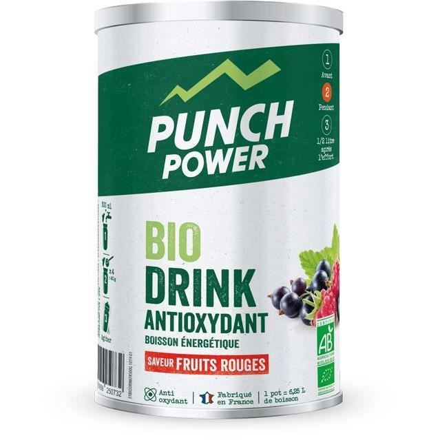 Punch Power Biodrink Antioxydant Fruits Rouges 500g