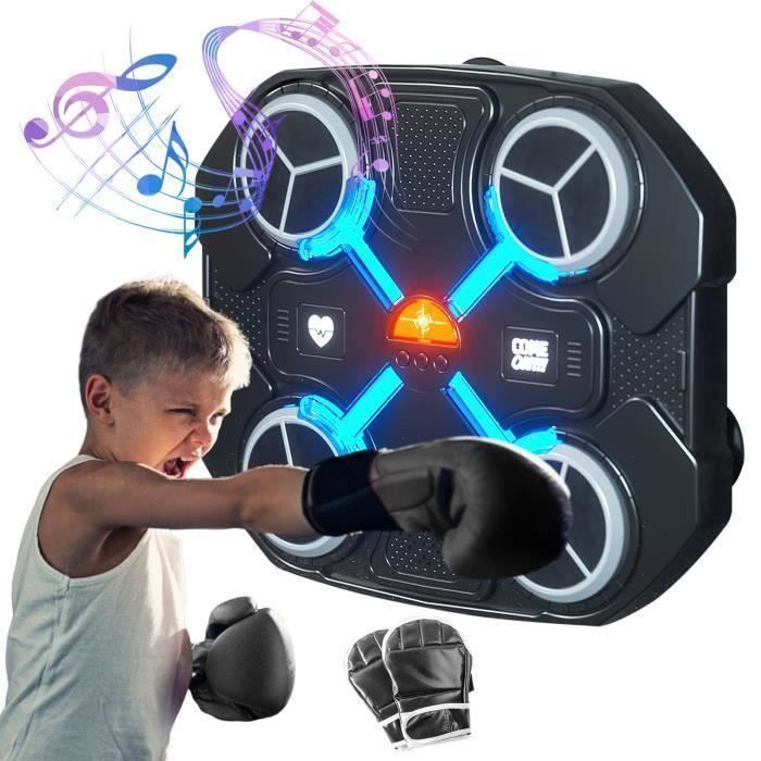 Jouet de boxe musicale PZCC Bluetooth Noir Enfant Sac de