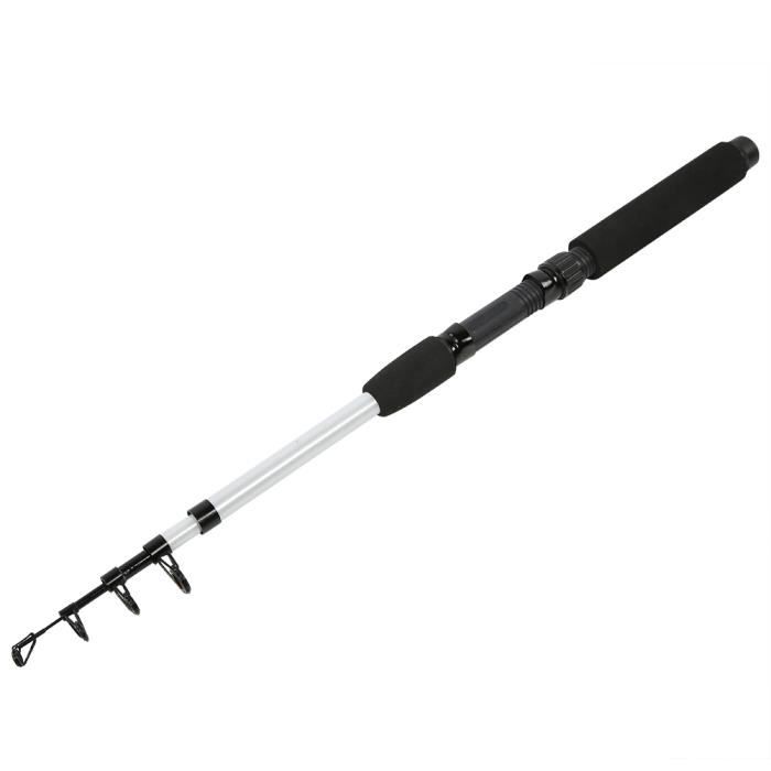 Canne à Pêche Télescopique 8 M (réduit à 40 Cm) - Idéale Pour Pêche En Rivière, Lac Ou Ruisseau - Puissance 1500 G - 2