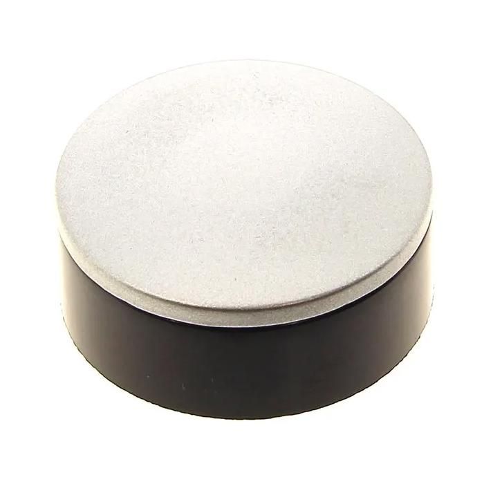 Bouton De Four Scholtès – Noir/alu 6h, Réf 085546, Compatible Cuisinière, Neuf