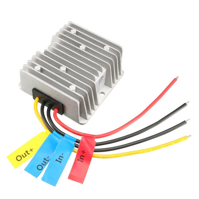 Convertisseur DC 12V Vers 19V 5A Étanche IP67 - Alimentation Moteur LED Voiture