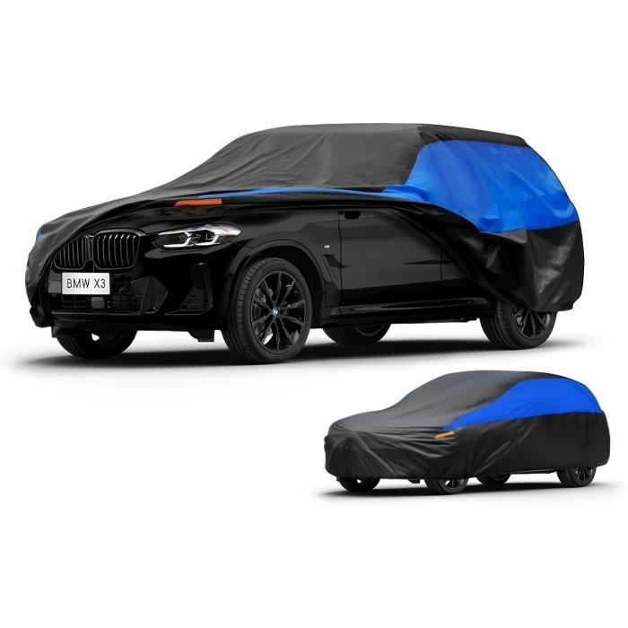 Bâche De Voiture Universelle - Respirante, étanche, Anti-UV - Pour Fiat 500, Toyota Aygo (jusqu'à 365 Cm)