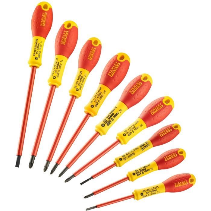 STANLEY Tournevis 10 pcs isolés - vue 3