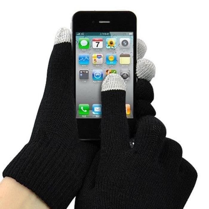 Unisexe Écran Tactile Gants Pour écran Tactile Téléphones iPhone Android Ipad Tablette Sat