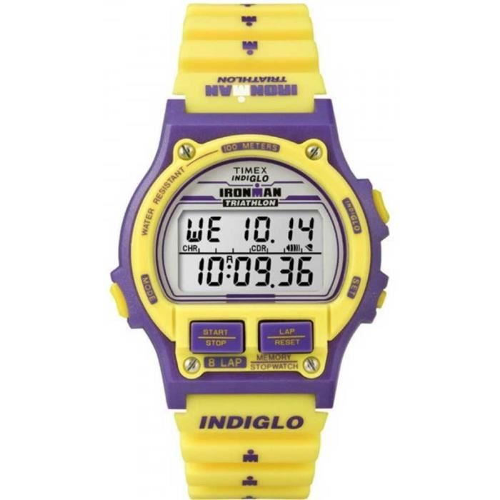 timex ironman yellow