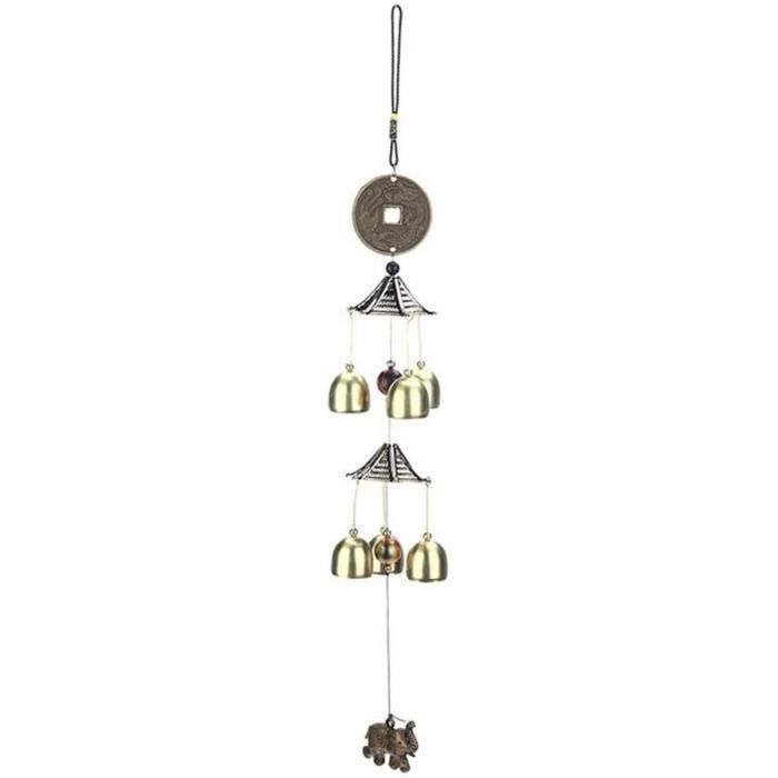 Carillons éoliens En Métal De 90cm Avec 18 Tubes Pour La Décoration De Jardin - Gold - N1903
