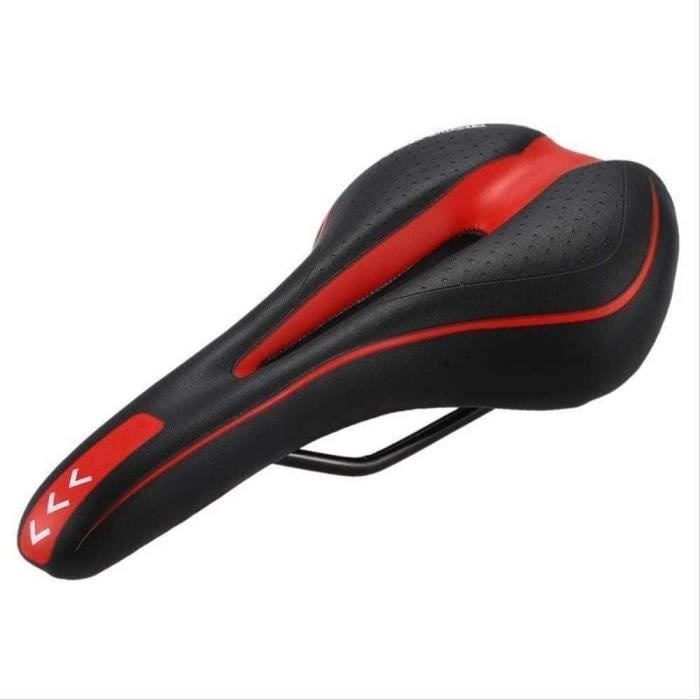 Selle de Vélo Gel Confortable Creusant pour VTT Bicyclette Cyclisme TIGE DE SELLE - SWAREY - Vert - Sport