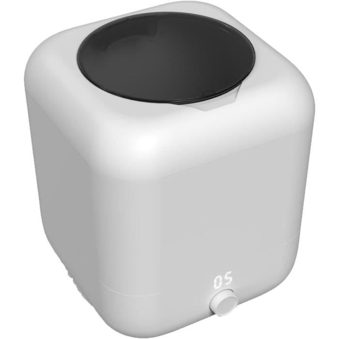 Mini Machine à Laver Portable 1,5 L Rechargeable USB - Pour Linge Délicat, Voyage, Camping, étudiant