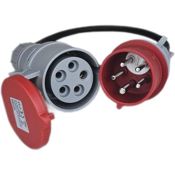 Adaptateur Cee 16A Vers 16A Avec Inverseur De Phase - Adaptateur ...
