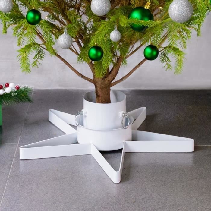 Support De Sapin De Noël - Base 54x54x16 Cm - Pour Arbre Artificiel Jusqu'à 2,1 M - Diamètres Tronc 19/22/32 Mm - 13