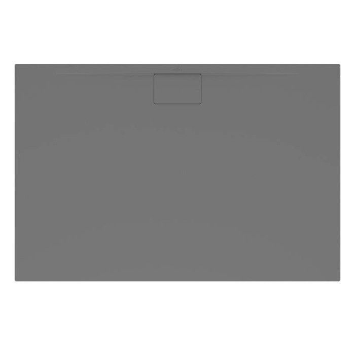 Receveur antidérapant 100 x 90 x 48 VILLEROY ET BOCH Architectura Metalrim acrylique rectangle - vue 2