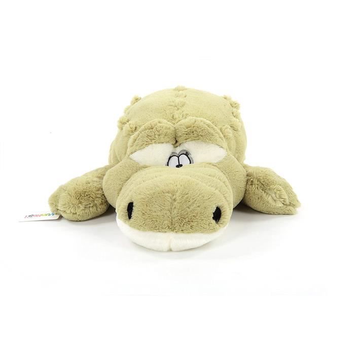 grosse peluche crocodile
