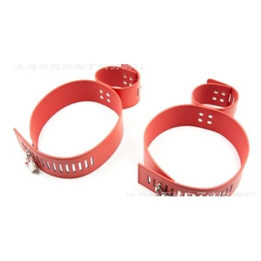 MENOTTES - BONDAGE - CORDE DE CONTRAINTE,Fétiche PU cuir harnais taille