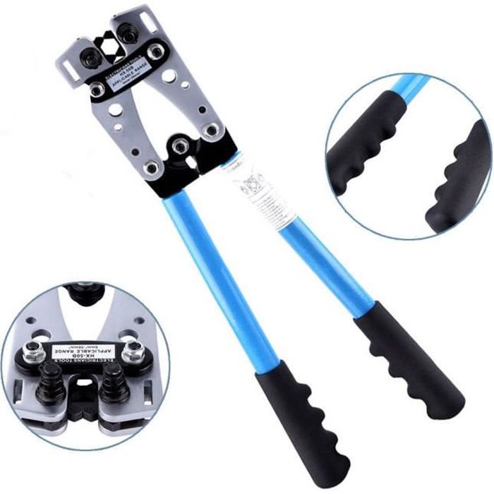 Pince A Sertir Pince Electricien 6 50mm Outil De Sertissage Pour Cable Cuivre Aluminium Yy Achat Vente Pince Electricien Pince A Sertir Pince Electr Cdiscount