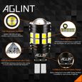 AGLINT T15 W16W LED Ampoule CANBUS Sans Erreur 22SMD 912 921 Ampoules Pour Auto LED Sauvegarde Inversée Ampoule Blanc-1