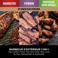 Barbecue électrique - NINJA - Woodfire - OG701EU - Grill, fumoir & air fryer - Antiadhésif - Gris et noir-1