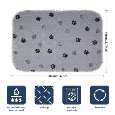 Lot De 2 Tapis Doux Pour Petit Animal (lapin, Cochon D'Inde, Hamster) - 35x27 Cm, Lavable, Rose Et Bleu