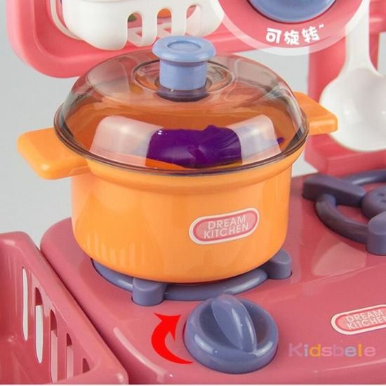 Kid Miniature Ustensile Vaisselle Jouet Cuisine Enfants Cuisine