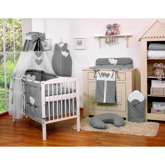 Cache Sommier Gris Anthracite Pour Lit Bebe 140 X 70 Cm Cdiscount Maison Cache Sommier Gris Anthracite Pour Lit Bebe 140 X 70 Cm Cdiscount Maison