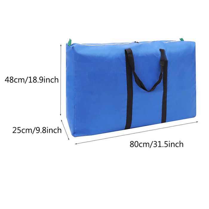 CLEVERBAG - Lot de Grand Sac de Rangement, sac de Vêtements, sac de Déménagement ou de voyage (Unique, 12, Sacs