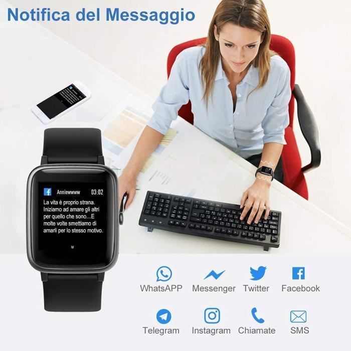 Yamay smartwatch whatsapp on sale