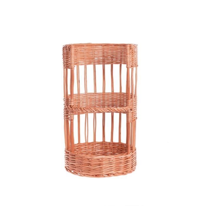 Panier Porte-bouteilles Ou Présentoir à Baguettes - Bois - Vintage
