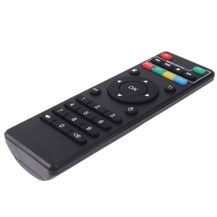 Mini télécommande universelle TV porte-clés noire pour télévision YONIS