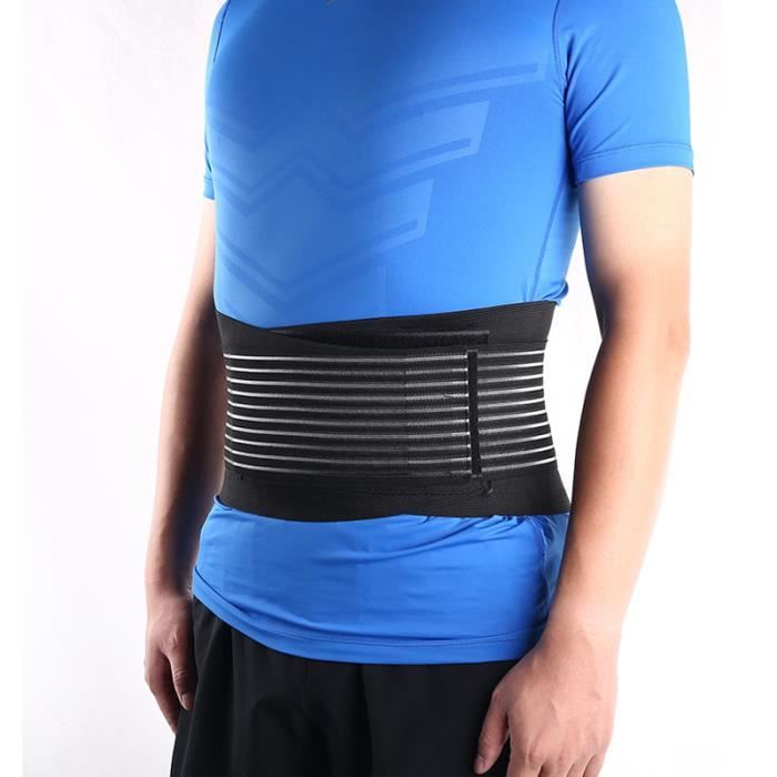 Ceinture Lombaire de Maintien pour Homme-Femme Mettre Sous Pression  Musculation Protection de Taille pour Haltérophilie Fitness