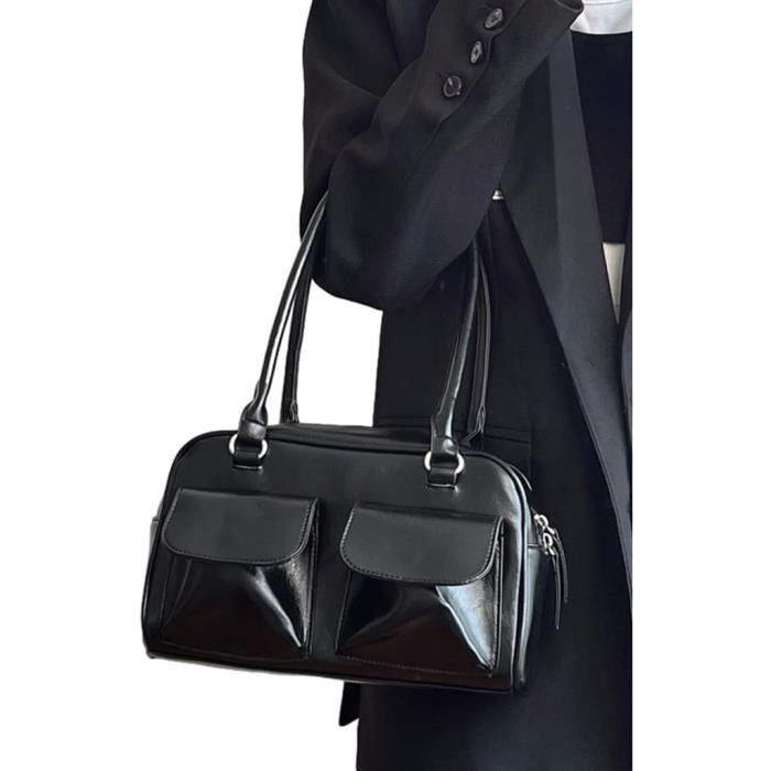 Sac Fourre-tout En Cuir Bleu Royal Nicoli Of Italy Occasion | Grand Sac à Main Cuir D'occasion