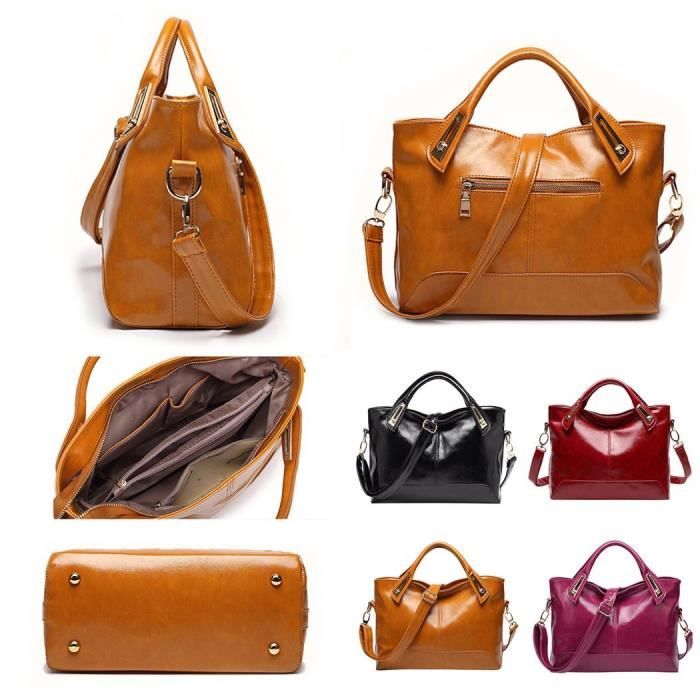 Sac a main deals cuir cdiscount