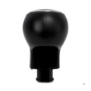 Pommeau De Levier De Vitesse Pour Opel Corsa D/E - Noir Et Argent, Compatible 2006-2019, Réf 009140093