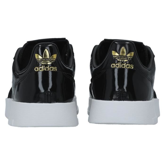Adidas supercourt all black best sale