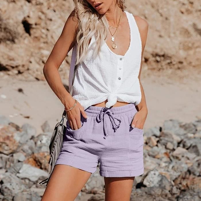 Short femme cheap pas cher