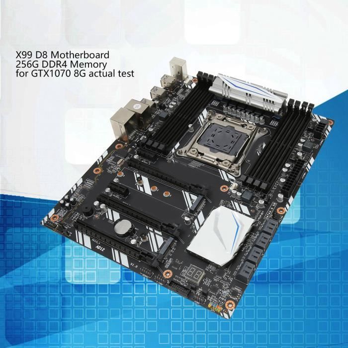 Lot De 4 Cartes Mères INTEL S5000VXN - 2 Go + 8 Go RAM DDR2 - Pour Serveurs Ou Stations Anciennes