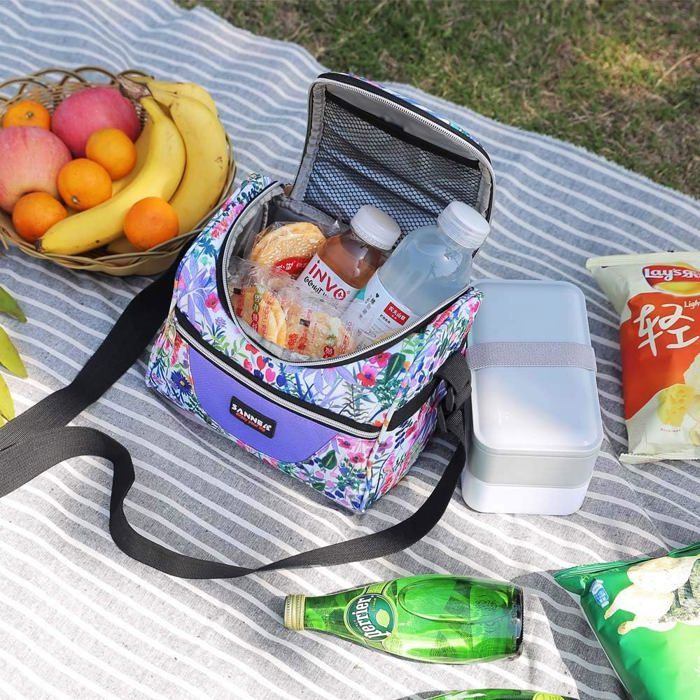 Food Bag Sac A Pique Nique Lunch Box Panier Pique Nique Isotherme