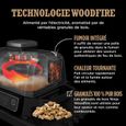 Barbecue électrique - NINJA - Woodfire - OG701EU - Grill, fumoir & air fryer - Antiadhésif - Gris et noir-5
