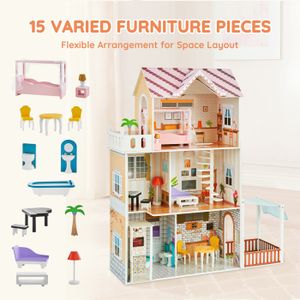 Cuteefun Maquette Maison Miniature pour Adulte à Construire, Maison de Poupée en Bois avec LED, pour Adultes à Construire, Cadeaux Uniques pour Les Anniversaires, Noël, Maison de Détective