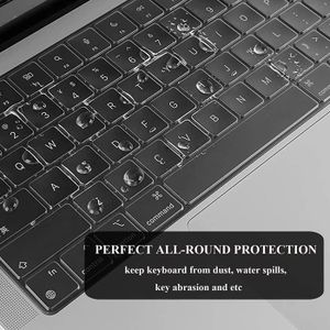 ZKGYUS Protecteur Clavier + Écran MacBook Air 13" Ultra Doux Microfibre - Anti Poussière & Empreintes