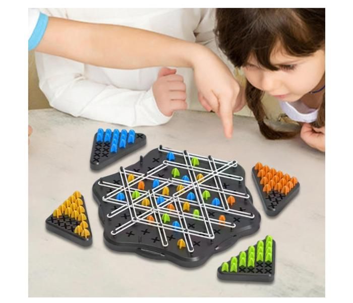Jeu Extérieur Enfant Jeu De Triangle Chaîne Drôle PICKONA - Usage Externe Uniquement Jeu Triangle Chaine