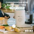 BEABA, Babycook Néo Robot Cuiseur Bébé 6 en 1, Made in France, White Silver-6