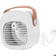 Refroidisseur d'air portable - PZCC - Modèle PZCC - Batterie 5200 mAh - Réservoir 128 ml - Blanc