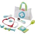 Malette de Docteur Medical Kit 7 accessoires - Fisher-Price - Jeu imitation 3-6 ans-0