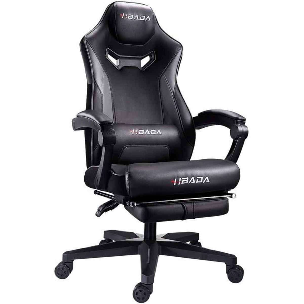 Hbada Chaise Gaming Ergonomique Avec Repose Pied Fauteuil De Bureau Gamer Racing Chaise De Bureau Inclinable Avec Oreiller Lombair Achat Vente Chaise De Bureau Soldes Sur Cdiscount Des Le 20 Janvier Cdiscount