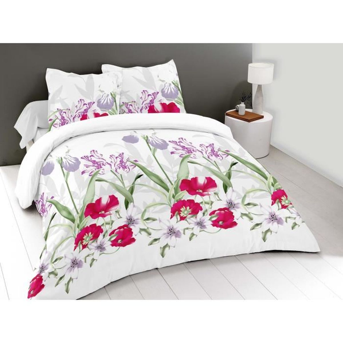 Parure de draps 100% coton , disponible pour un lit deux places, une place , Pour un lit deux places , Drap plat 240/260, Drap housse 180/200 30, 4 taie d’oreiller 50/70, Une place : , Drap plat Parure de draps 100% coton , disponible pour un lit deux places, une place , Pour un lit deux places , Drap plat 240/260, Drap housse 180/200 30, 4 taie d’oreiller 50/70, Une place : , Drap plat