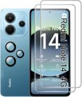 RASENA Verre Trempé Pour Xiaomi Redmi Note 14 4G, [2+1Pièces] Vitre Protection écran Protection Camera, Sans Bulles 9H Dureté Ultra