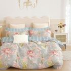 FANNY & CÉLINE Parure 3 Pièces 100% Coton 80 Fils Housse de Couette 240x220cm+65x65cmx2 FC-074