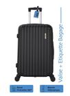 Valise Grande Taille - ADC - Swift - 75cm - 4 Roues 360° - 94L - NOIR
